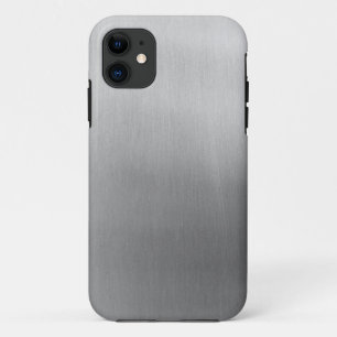 Brushed steel iPhone 11 case