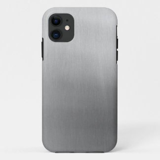 Brushed steel iPhone 11 case