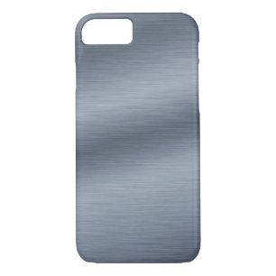 Brushed Steel Look Elegant iPhone 7 Case