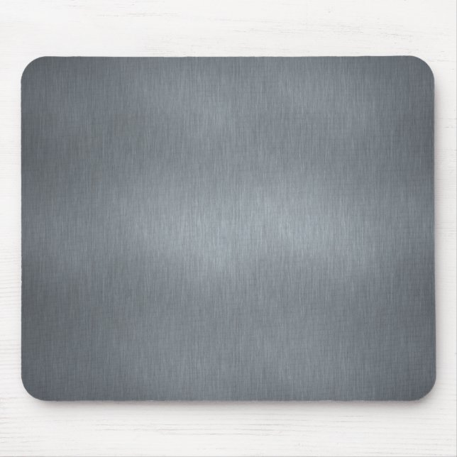 Brushed Steel Mouse Mat (Front)
