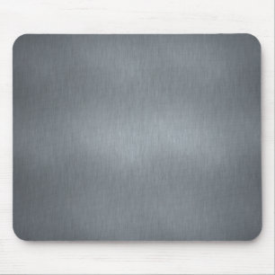 Brushed Steel Mouse Mat