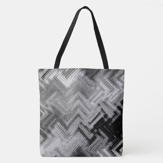 Brushed Steel Tote Bag (Front)