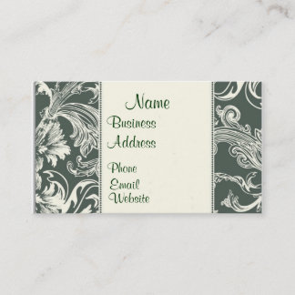 Brushed Swirls Business Card
