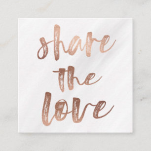 Brushed Typography   Loyalty Card