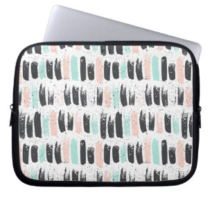 Brushes & Ink Strokes Pattern Laptop Sleeve