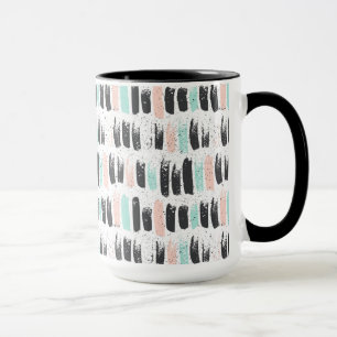 Brushes & Ink Strokes Pattern Mug