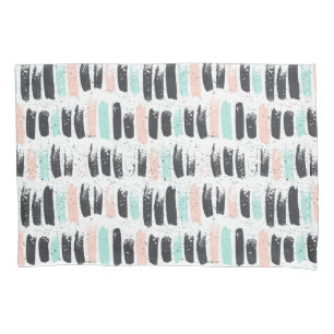 Brushes & Ink Strokes Pattern Pillowcase