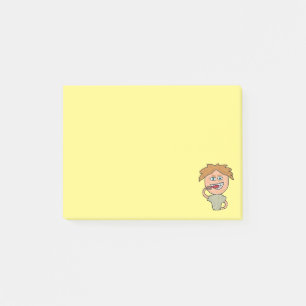 Brushing Teeth Post-it Notes