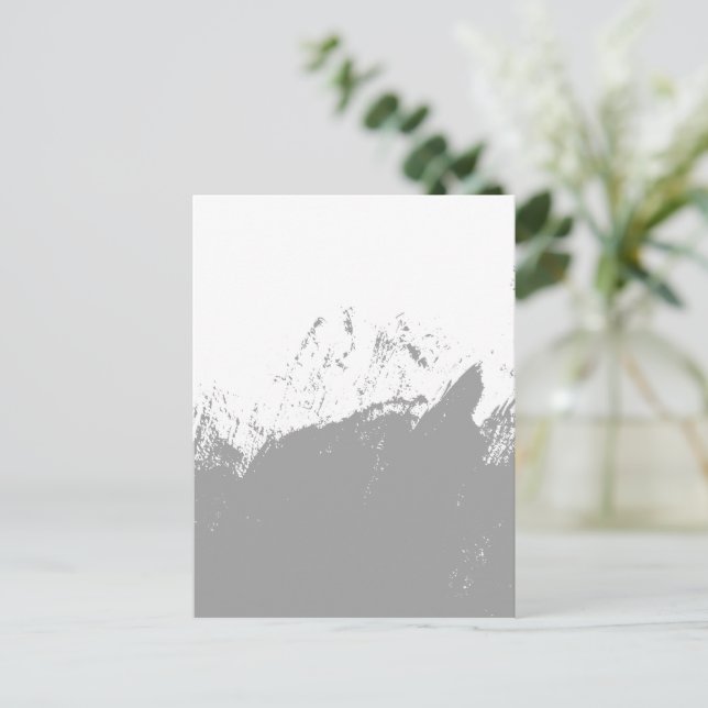 Brushstroke 11 postcard (Standing Front)