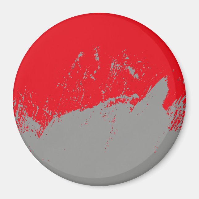 Brushstroke 12 magnet (Front)