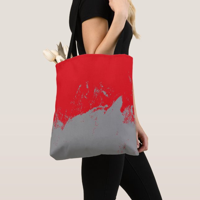 Brushstroke 12 tote bag (Close Up)