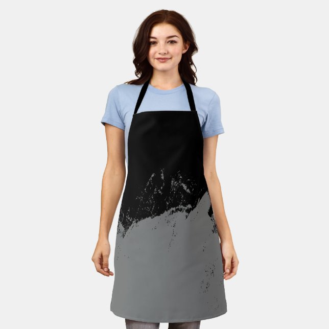 Brushstroke 2 apron (Worn)