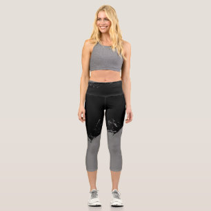 Brushstroke 2 capri leggings
