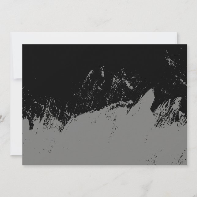 Brushstroke 2 holiday card (Front)