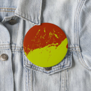 Brushstroke 6 10 cm round badge