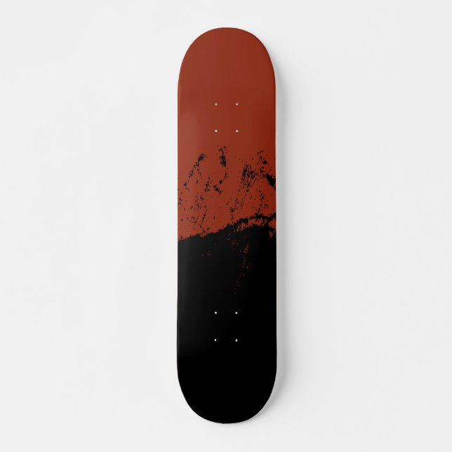 Brushstroke 7 skateboard (Front)
