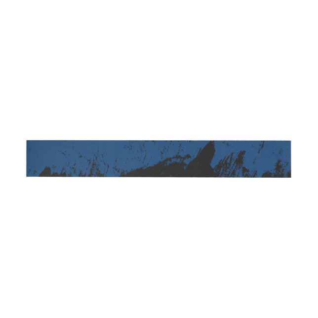 Brushstroke 8 wraparound address label (Individual)