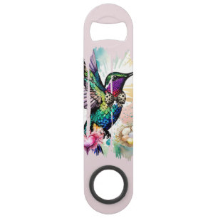 Brushstroke Bird Art