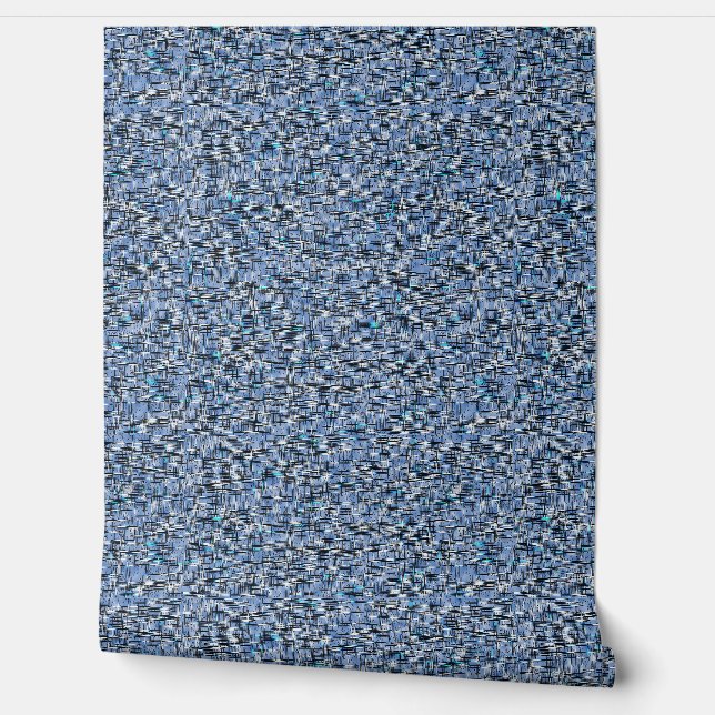 Brushstroke Blue Wallpaper (Unrolling)