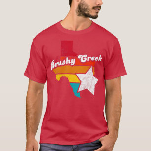 Brushy Creek Texas Vintage Distressed Souvenir 2 T-Shirt
