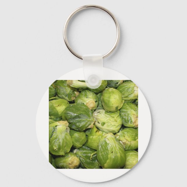 Brussel Sprouts Key Ring (Front)