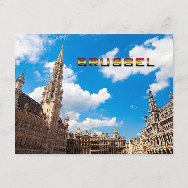 Brussels 01F Postcard (Front)