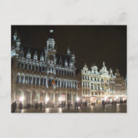 Brussels at night, Belgium