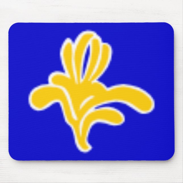 Brussels Belgium Flag Mousepad (Front)