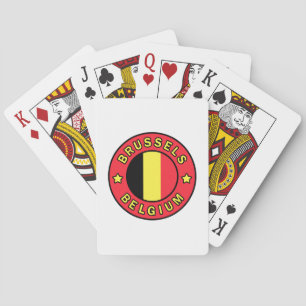 Brussels Belgium Playing Cards