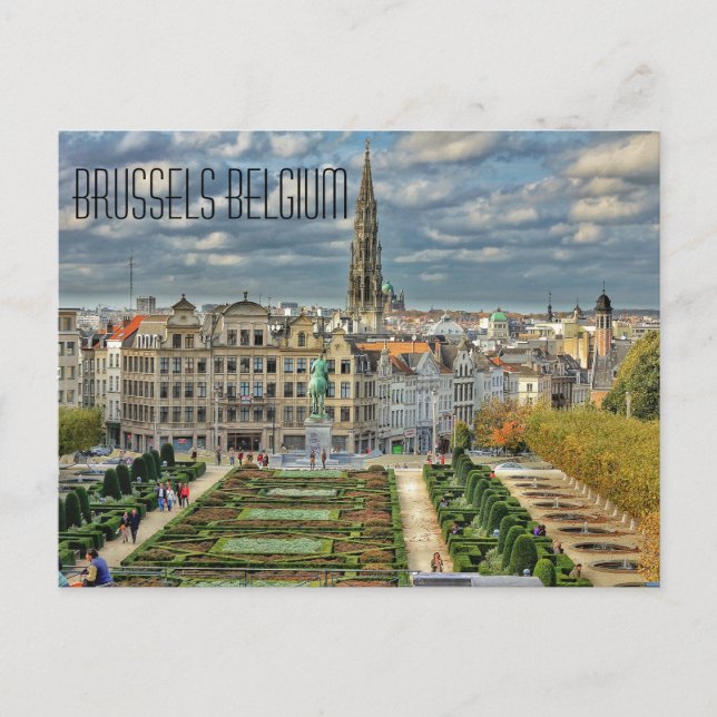 Brussels, Belgium Postcard (Front)