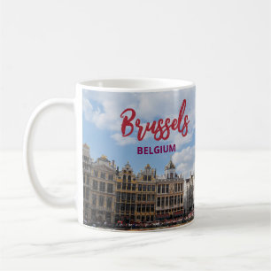 Brussels Belgium Scenic Coffee Mug Cup Souvenir