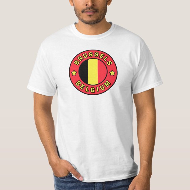 Brussels Belgium T-Shirt (Front)