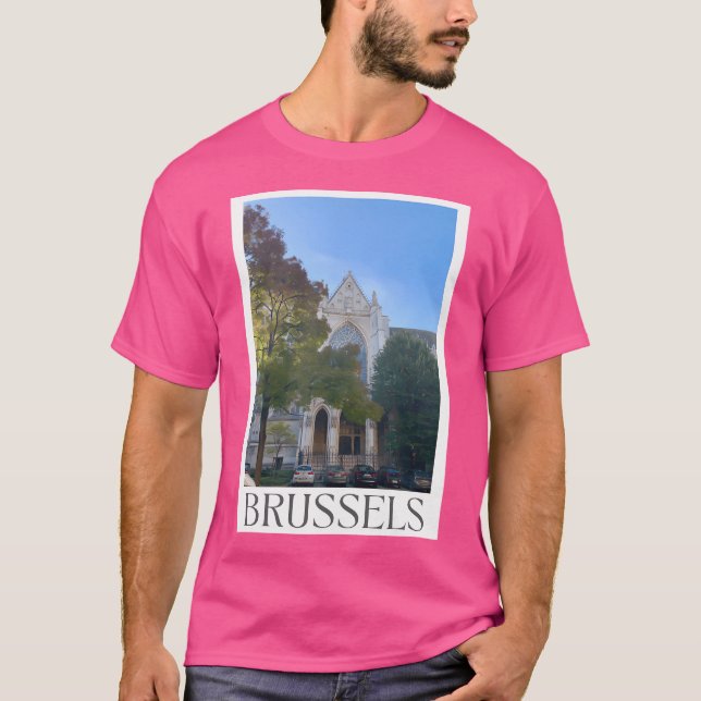Brussels Belgium T-Shirt (Front)