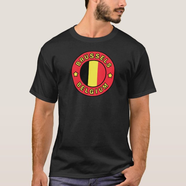 Brussels Belgium T-Shirt (Front)