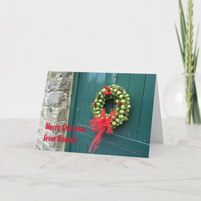 Brussels Christmas card (Front)