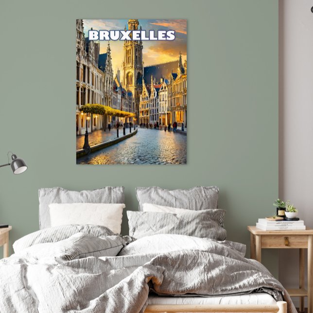 Brussels, city of contrasts and charms poster (Creator Uploaded)