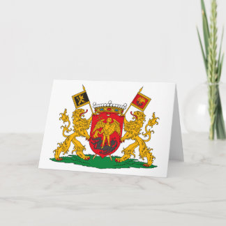 Brussels Coat of Arms Greeting Card