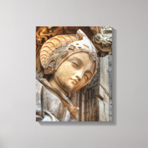 Brussels gothic canvas print