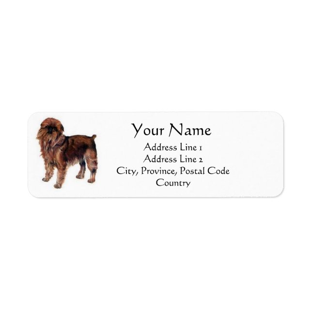 Brussels Griffon Address Labels (Front)