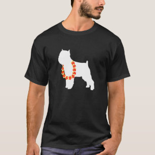 Brussels Griffon Aloha Hawaiian Lei Dog T-Shirt