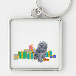 Brussels Griffon Christmas Gifts Key Ring