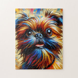 Brussels Griffon Dog Acrylic Print Dog Lover Gift Jigsaw Puzzle