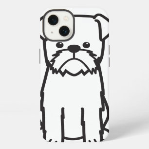 Brussels Griffon Dog Breed Cartoon iPhone 13 Case