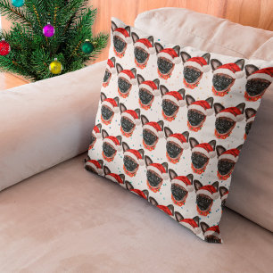 Brussels Griffon Dog Breed Christmas Cushion