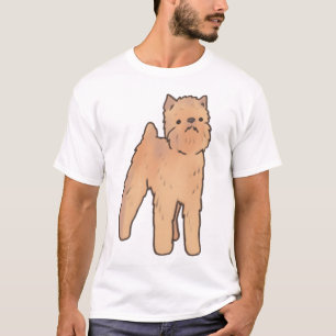 Brussels griffon dog Delight � Cute Animal Art T-Shirt