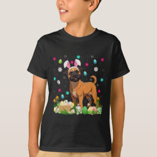 Brussels Griffon Dog Easter Egg Hunt Bunny Ear Hap T-Shirt