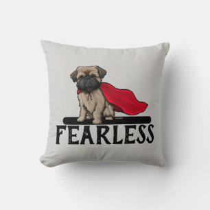 Brussels Griffon Fearless Cushion