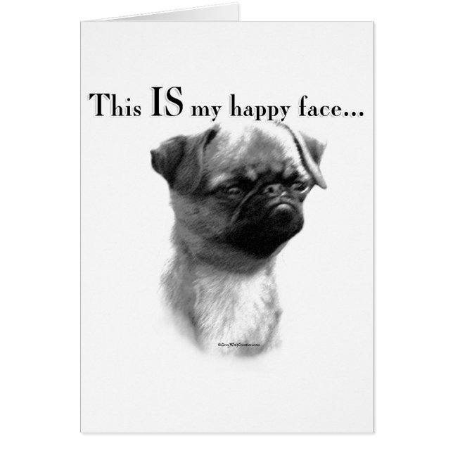 Brussels Griffon Happy Face (Front)