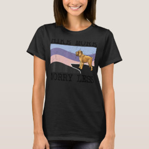 Brussels Griffon Hike More Worry Less Graphic Hiki T-Shirt