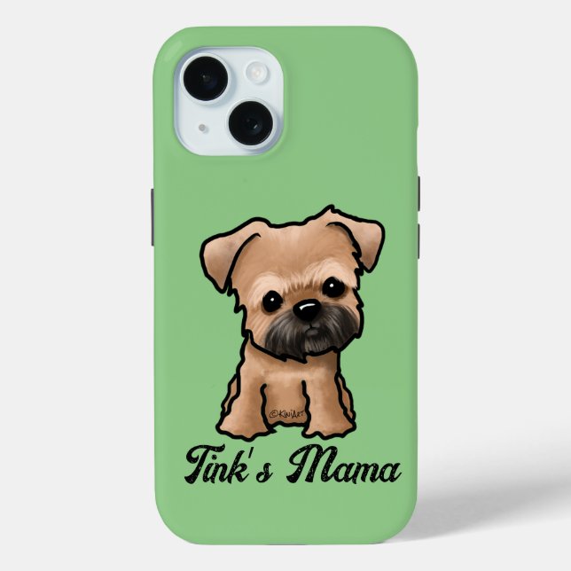Brussels Griffon KiniArt Case-Mate iPhone Case (Back)